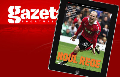 Exclusiv pe iPad Rooney este noul Rege pe Old Trafford