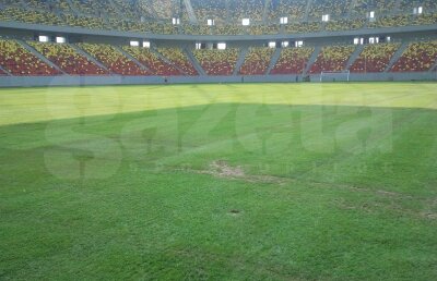 Gata! Noul gazon de pe Naţional Arena a fost montat în totalitate!