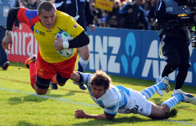 Mîncaţi de "pume"! » Argentina a învins România cu 43-8 la Cupa Mondială