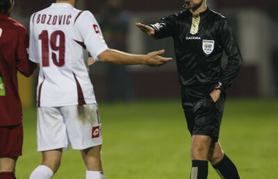 Alexandru Tudor va arbitra derby-ul Rapid - CFR Cluj!