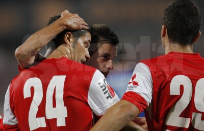 FOTO Dinamo s-a calificat în "optimile" Cupei României, după un 1-0 chinuit cu Luceafărul