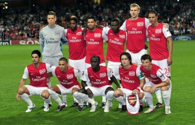 Arsenal a avut cu Olympiakos 11 titulari din 11 ţări