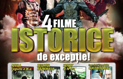 Nu rata 4 filme istorice de excepţie cu Gazeta!