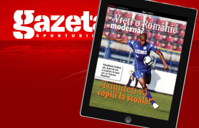 Exclusiv pe iPad şi ziar. Un fotbalist brazilian ne spune: "Vreţi o Românie modernă? Trimiteţi-vă copiii la şcoală!"
