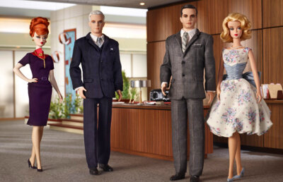 FOTO! Vezi cum arata noua colectie de papusi "Mad Men"!