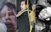 Gaddafi, Saddam şi Ceauşescu - sfârşitul tragic al dictatorilor satanici. Vezi momentele execuţiei