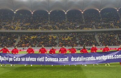 Mesaj umanitar al jucătorilor stelişti pentru un suporter înainte de startul derbyului