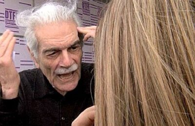 VIDEO SOC! Omar Sharif si-a palmuit o admiratoare