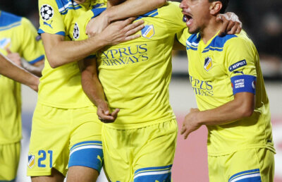 VIDEO Surpriză cipriotă în grupa lui Lucescu, Raţ şi Săpunaru. APOEL este lider după 4 meciuri