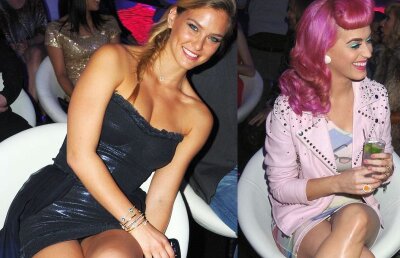 FOTO! Bar Rafaeli si-a aratat chilotii la Premiile MTV