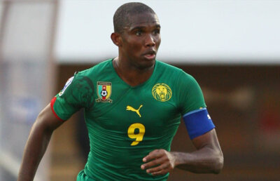 Eto'o a fost suspendat 15 meciuri de la echipa naţională