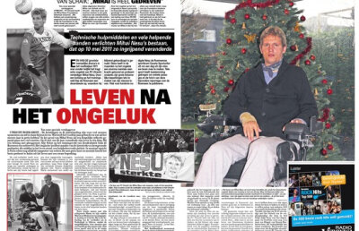 Reportajul Gazetei a ajuns şi în Olanda » De Telegraaf scrie cum arată o zi din viaţa lui Neşu