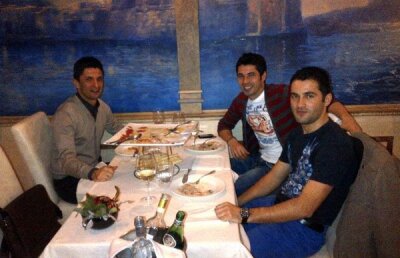 Lucescu şi Herea au luat masa la Roma cu "victima" lui Gardoş