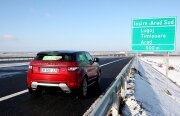 Evoque testează autostrada Arad-Timișoara – epilog