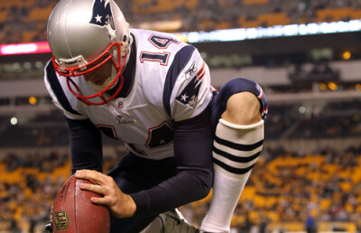 Cu "tricolorul" în bagaj » Zoltan Mesko era pregătit să sărbătorească un eventual succes în Super Bowl