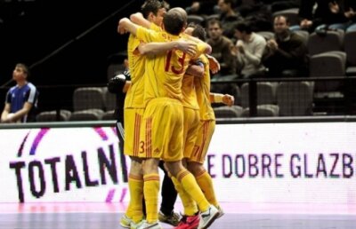 România-Spania 3-8! "Tricolorii" se opresc în "sferturi" la Europenele de fotbal în sală