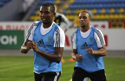 Amical cu Roberto Carlos şi Eto'o? » CFR Cluj joacă cu Anji dacă se amînă returul