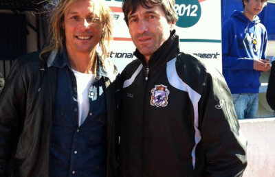 După 22 de ani »  Întâlnire emoţionantă între Iosif Rotariu şi Claudio Caniggia