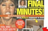 "Aşa arăta Whitney Houston MOARTĂ în baie". Coperta unei reviste care a ŞOCAT familia artistei