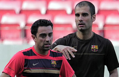 Xavi: ”Nu sîntem pregătiţi pentru eventuala plecare a lui Guardiola”