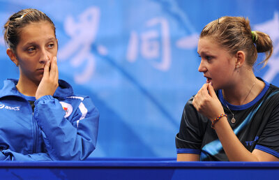 Durerea înfrîngerii » Echipa feminină de tenis de masă a României a pierdut în optimi la Mondiale