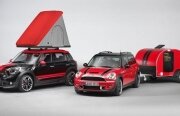 MINI introduce Cowley Caravan şi Swindon Roof Top Tent