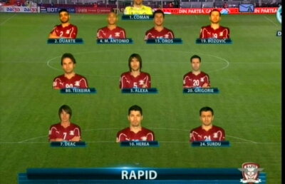 VIDEO & FOTO / Grafică specială de 40.000 de € folosită de DigiSport la meciul Rapid - Dinamo 0-0!