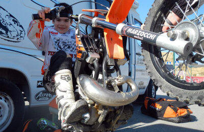 FOTO Cu grădiniţa la motocros » Cei mai mici piloţi au concurat în prima etapă a Dementor KTM Motocross Cup