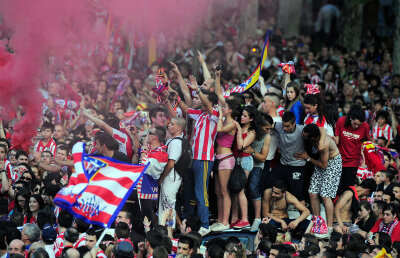 FOTO Neptun printre zei » Atletico a continuat sărbătoarea la Madrid