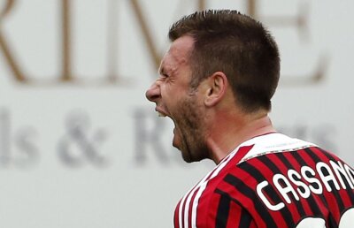 Cassano: "Am vrut să mă retrag cînd am văzut murind pe teren sportivi ca Bovolenta sau Morosini"