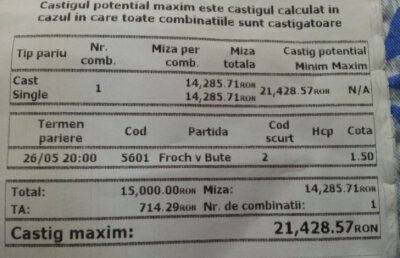 Bute l-a "curăţat" pe Badea » Realizatorul emisiunii "În gura presei" a pierdut 15.000 lei la pariuri