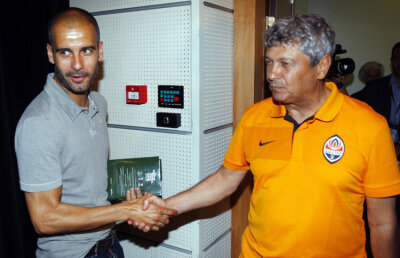 Şi eu ce fac, Pep? :) Variantă şoc: Guardiola în locul lui Mircea Lucescu la Şahtior!