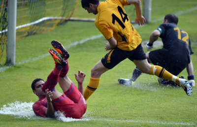 FOTO Haos pe apă » Reghe a debutat cu un egal pe banca Stelei, 1-1 cu Torpedo Kutaisi