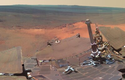 Imagini spectaculoase de pe Marte: NASA publică prima fotografie panoramică de pe planeta roşie (VIDEO)