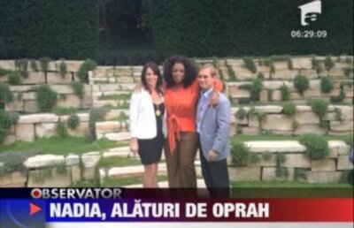 Nadia Comaneci, invitata speciala a lui Oprah Winfrey