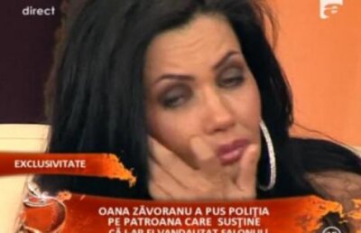 Oana Zavoranu, in lacrimi la "Un Show Pacatos"