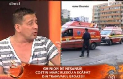Costin Marculescu a scapat din tramvaiul groazei