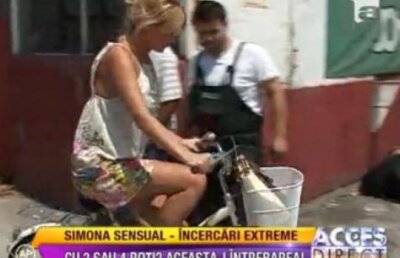 Simona Sensual renunta la masina. Vezi cu ce o schimba!