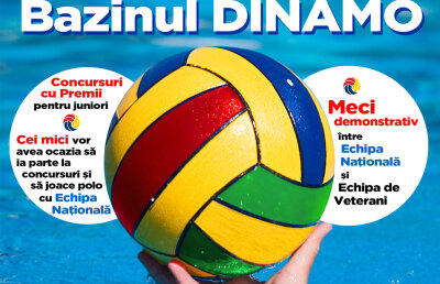 Joacă polo cu echipa naţională! Pe 21 iulie, se deschid porţile către sport