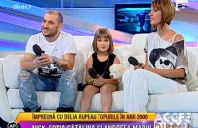 Nick de la N&D si-a prezentat familia la "Acces Direct". Fiica lui este chiar Andreea Marin
