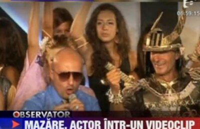 Radu Mazare va aparea intr-un videoclip al lui Costi Ionita