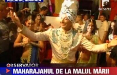 Radu Mazare, maharajah pentru o seara, la Mamaia