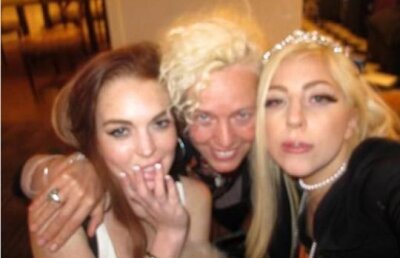 Lady Gaga, petrecere in pijamale alaturi de Lindsay Lohan