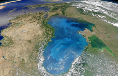 Imagine specatculoasă a Mării Negre surprinsă de NASA