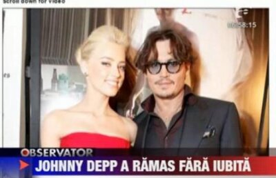 Johnny Depp, parasit de Amber Heard chiar daca el i-a daruit un cal