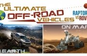 Infografic: Ford F-150 Raptor vs. Curiosity rover