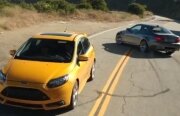 VIDEO: Focus ST, hârjoneală cu rivalii... și cu un M3