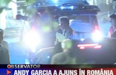 Andy Garcia a sosit in Romania. Afla cat va sta in tara noastra!