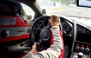 Video: Audi R8 e-tron pe N-ring