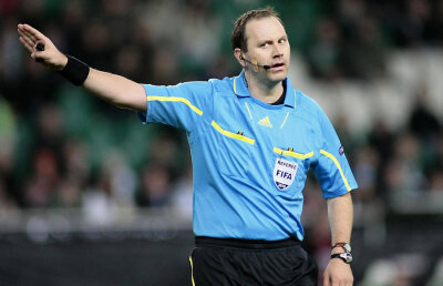 Suedezul Jonas Eriksson va arbitra meciul FC Basel - CFR Cluj